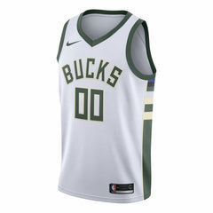 Milwaukee Bucks Swingman Custom Jersey White New