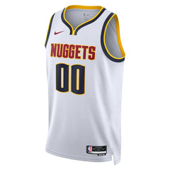 Denver Nuggets Unisex Swingman Custom Jersey White sale On Sale