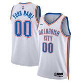 Oklahoma City Thunder Unisex Swingman Custom Jersey White Outlet