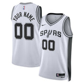 San Antonio Spurs Unisex Swingman Custom Jersey White Discount