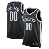 Brooklyn Nets Unisex Swingman Custom Jersey Black Online