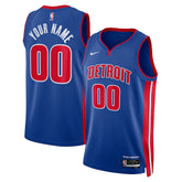 Detroit Pistons Unisex Swingman Custom Jersey Blue sale New