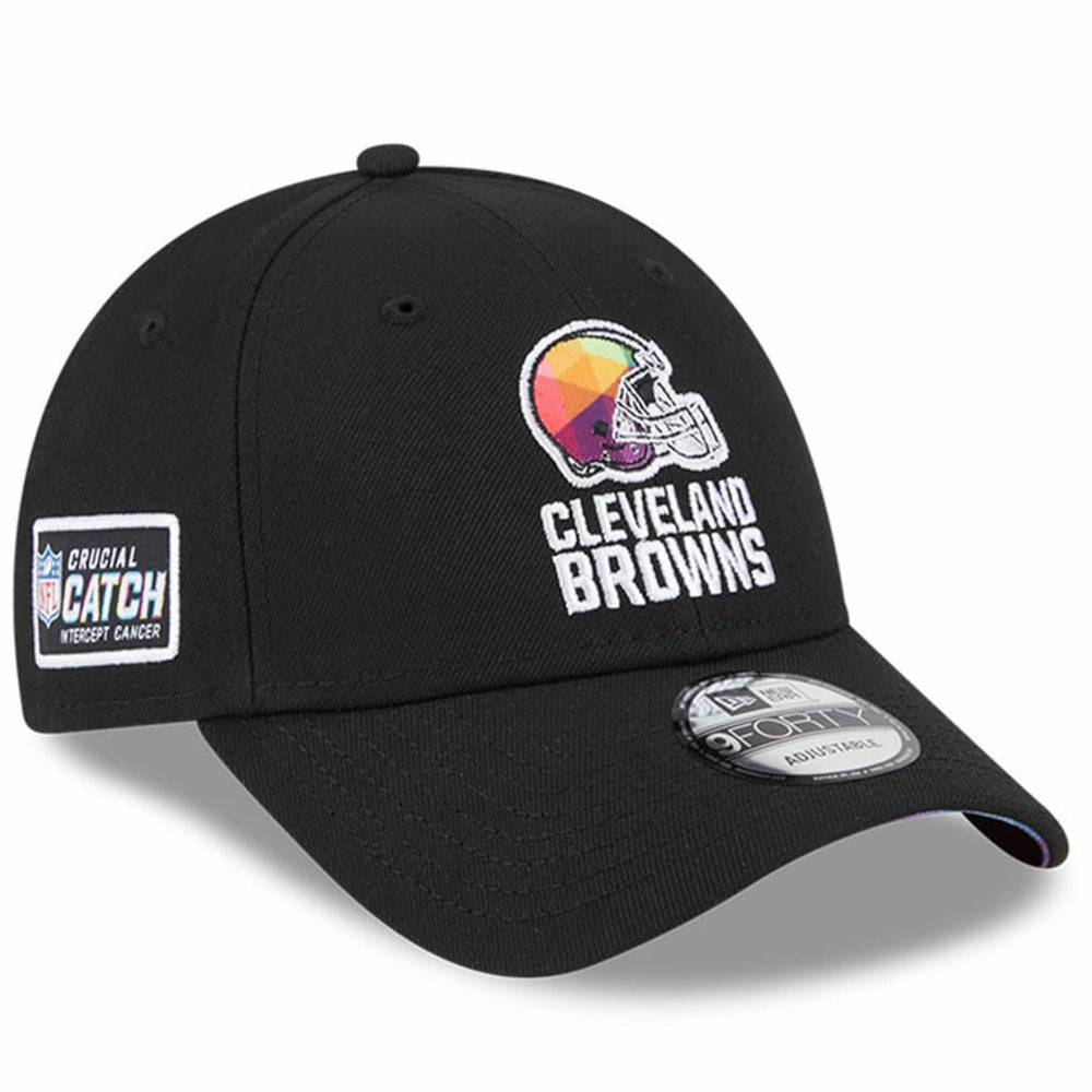 Cleveland Browns New Era 2023 NFL Crucial Catch 9FORTY Adjustable Hat
