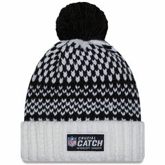 Tampa Bay Buccaneers New Era Women's 2023 NFL Crucial Catch Cuffed Pom Knit Hat