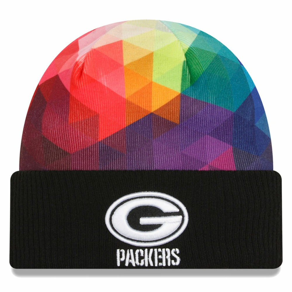 Green Bay Packers New Era 2023 NFL Crucial Catch Cuffed Knit Hat