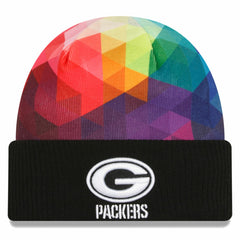 Green Bay Packers New Era 2023 NFL Crucial Catch Cuffed Knit Hat