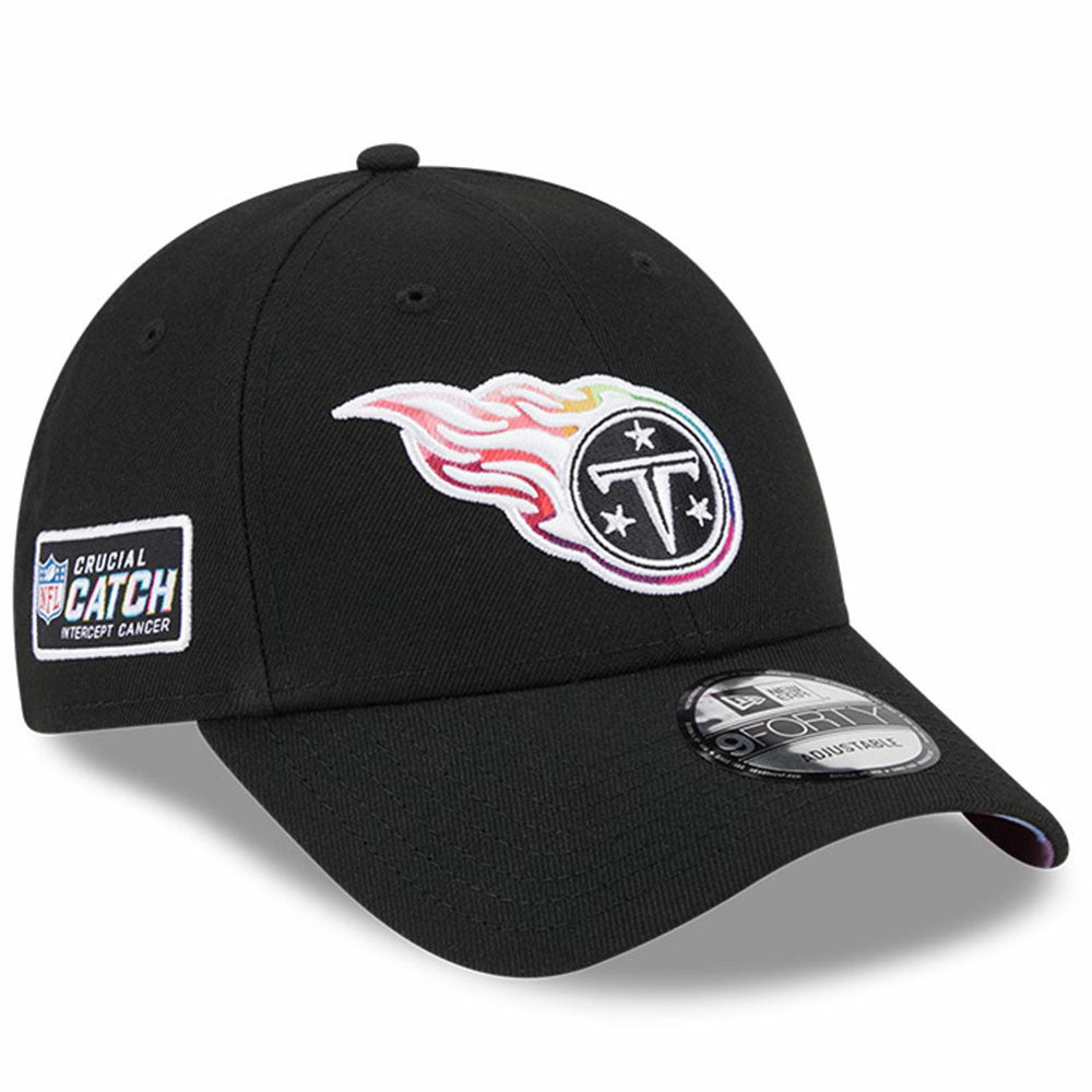 Tennessee Titans New Era 2023 NFL Crucial Catch 9FORTY Adjustable Hat