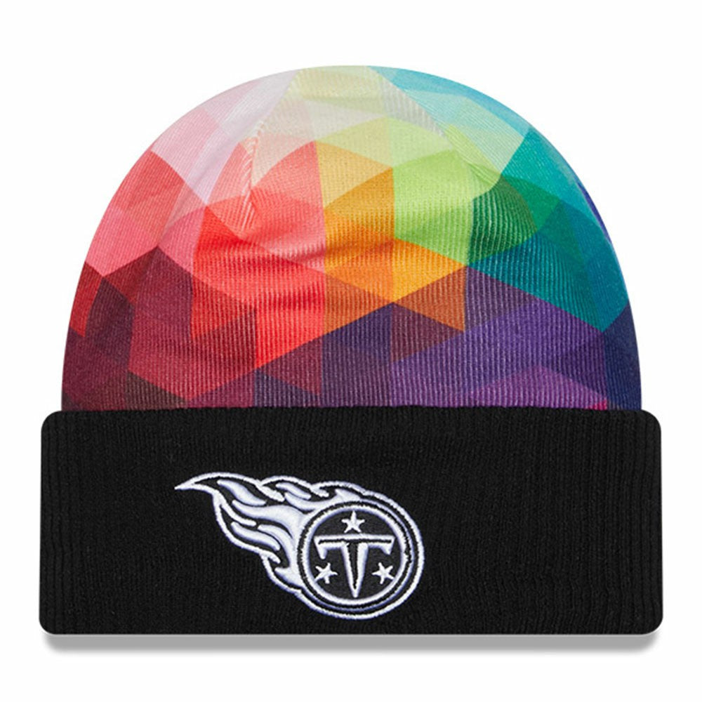 Tennessee Titans New Era 2023 NFL Crucial Catch Cuffed Knit Hat
