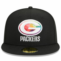 Green Bay Packers New Era 2023 NFL Crucial Catch 59FIFTY Fitted Hat