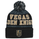 Vegas Golden Knights Youth Puck Cuffed Knit Hat with Pom Sale