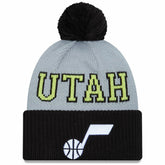 Utah Jazz Tip-Off Two-Tone Cuffed Knit Hat with Pom Discount