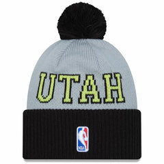 Utah Jazz Tip-Off Two-Tone Cuffed Knit Hat with Pom Discount