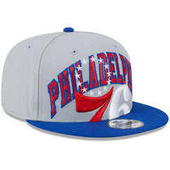 Philadelphia 76ers Tip-Off Two-Tone 9FIFTY Snapback Hat Outlet