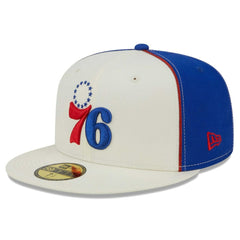 Philadelphia 76ers Piped Pop Panel 59FIFTY Fitted Hat New