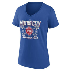 Detroit Pistons Women's Team Pride V-Neck T-Shirt sale Discount