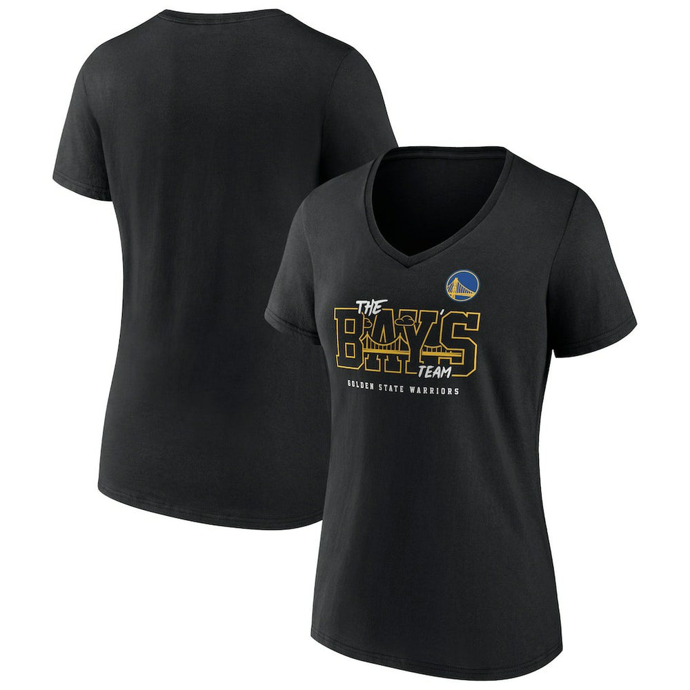 Golden State Warriors Women's Team Pride V-Neck T-Shirt sale On Sale