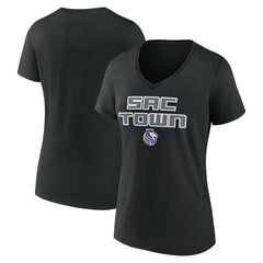 Sacramento Kings Women's Team Pride V-Neck T-Shirt Discount