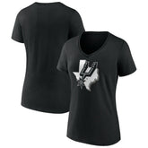 San Antonio Spurs Women's Team Pride V-Neck T-Shirt Discount