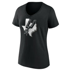 San Antonio Spurs Women's Team Pride V-Neck T-Shirt Discount