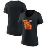 Atlanta Hawks Women's Announcer V-Neck T-Shirt For Sale
