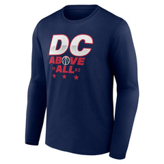 Washington Wizards Announcer Long Sleeve T-Shirt New