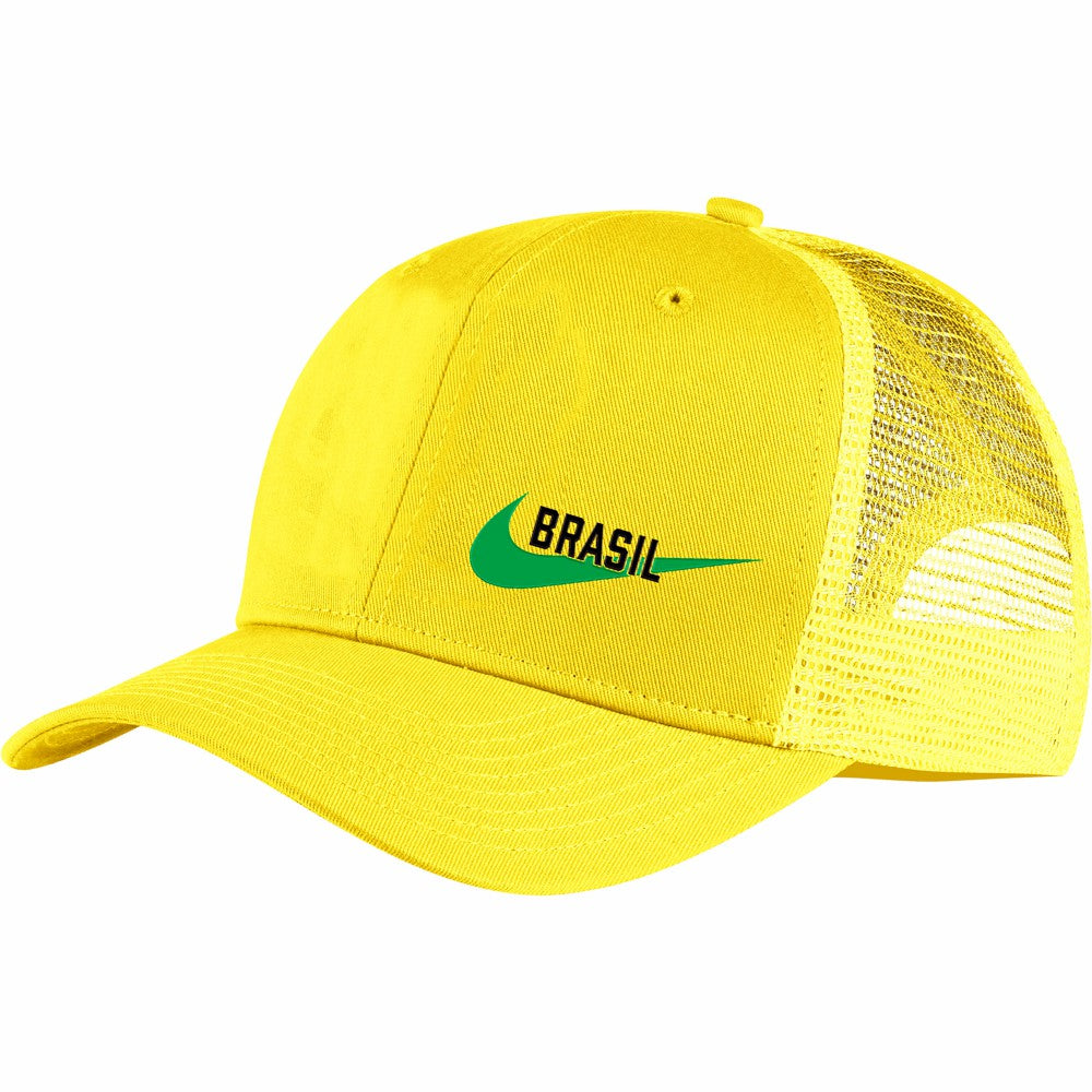 Brazil National Team Classic99 Trucker Snapback Hat Yellow - Nike