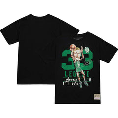 Larry Bird Boston Celtics Hardwood Classics Caricature T-Shirt Online