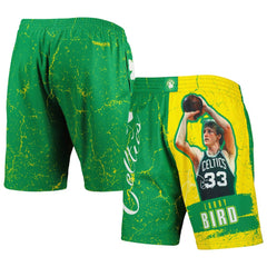 Larry Bird Boston Celtics Hardwood Classics Player Burst Shorts Online