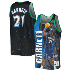 Kevin Garnett Minnesota Timberwolves 2003-04 Hardwood Classics Player Burst Tank Top Discount