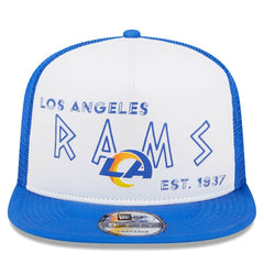 Los Angeles Rams New Era Banger 9FIFTY Trucker Snapback Hat