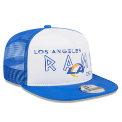 Los Angeles Rams New Era Banger 9FIFTY Trucker Snapback Hat