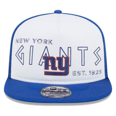 New York Giants New Era Banger 9FIFTY Trucker Snapback Hat