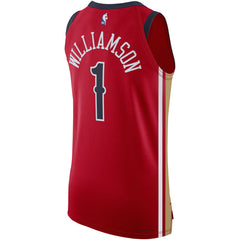 Zion Williamson New Orleans Pelicans Jordan Brand Authentic Jersey Outlet