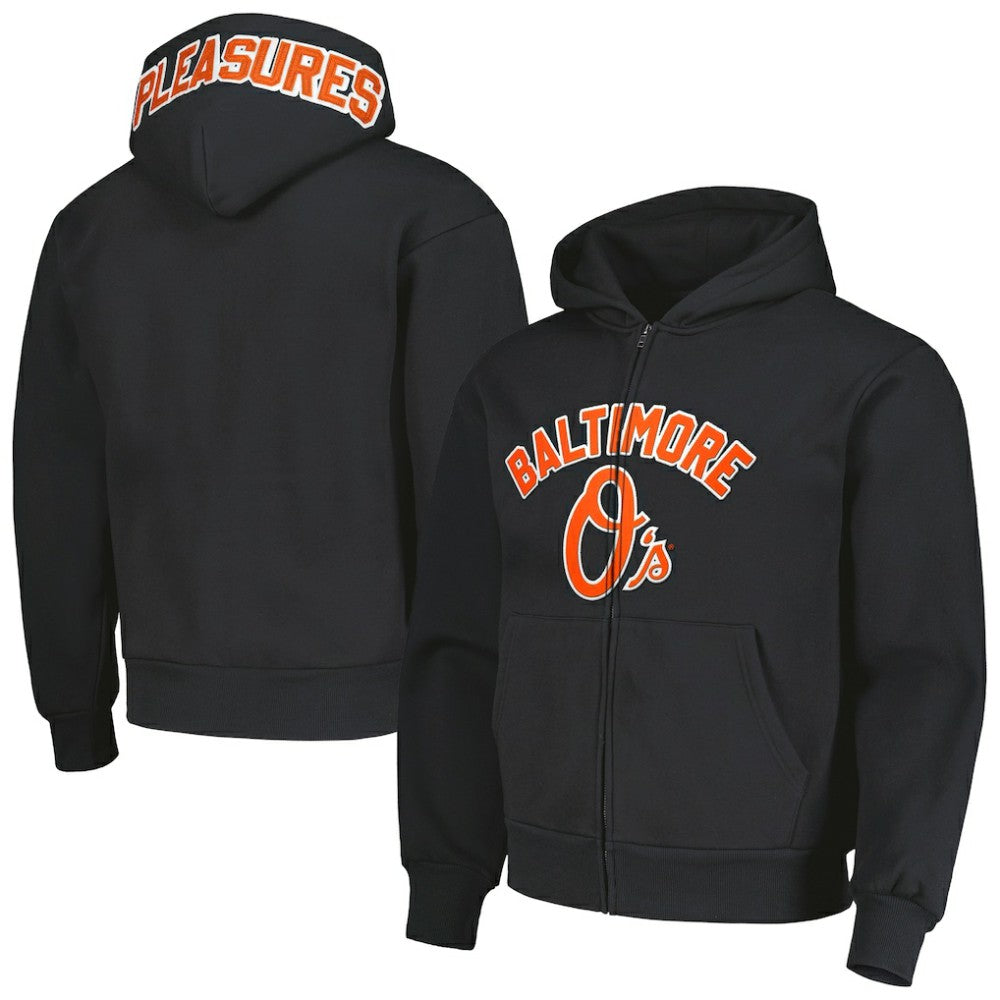 Baltimore Orioles PLEASURES Opening Day Full-Zip Hoodie | MLB US