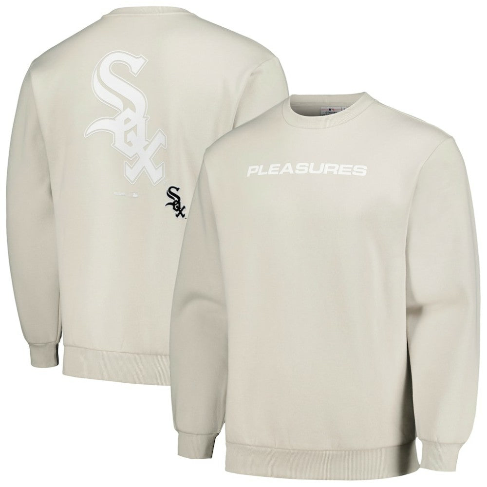 Chicago White Sox PLEASURES Ballpark Pullover Sweatshirt | MLB Discount