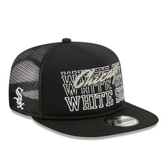 Chicago White Sox New Era Street Team A-Frame Trucker 9FIFTY Snapback Hat | MLB Near me