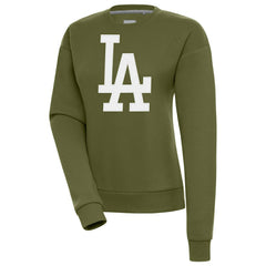 Los Angeles Dodgers Antigua Women's Victory Pullover Sweatshirt | MLB On Sale