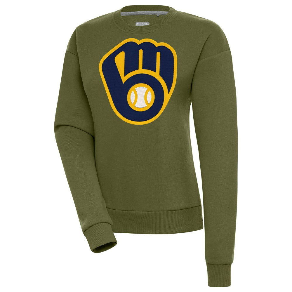 Milwaukee Brewers Antigua Women's Victory Pullover Sweatshirt | MLB Online