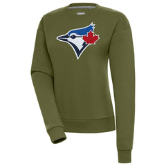 Toronto Blue Jays Antigua Women's Victory Pullover Sweatshirt | MLB New