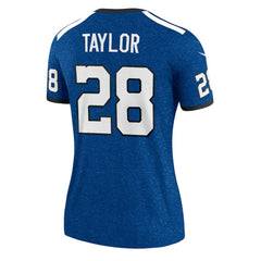 Indianapolis Colts Nike Jonathan Taylor Women's Alternate Legend Player Performance Top