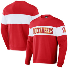 Tampa Bay Buccaneers Fanatics NFL x Darius Rucker Collection Team Color & White Pullover Sweatshirt