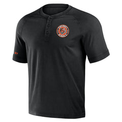 Cincinnati Bengals Fanatics NFL x Darius Rucker Collection Washed Raglan Henley T-Shirt