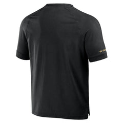 New Orleans Saints Fanatics NFL x Darius Rucker Collection Washed Raglan Henley T-Shirt