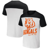 Cincinnati Bengals Fanatics NFL x Darius Rucker Collection Colorblocked T-Shirt