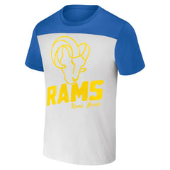 Los Angeles Rams Fanatics NFL x Darius Rucker Collection Colorblocked T-Shirt