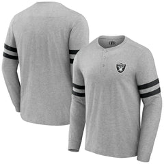 Las Vegas Raiders Fanatics NFL x Darius Rucker Collection Henley Long Sleeve T-Shirt