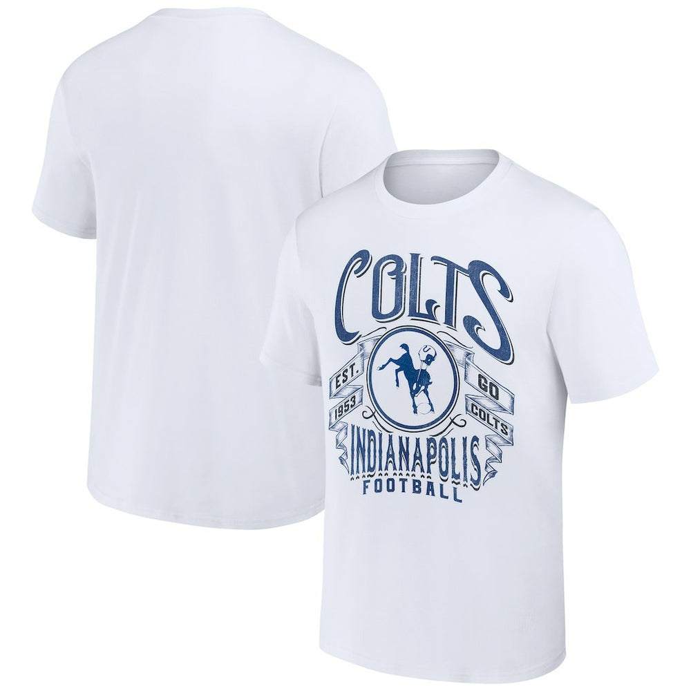 Indianapolis Colts Fanatics NFL x Darius Rucker Collection Vintage Football T-Shirt