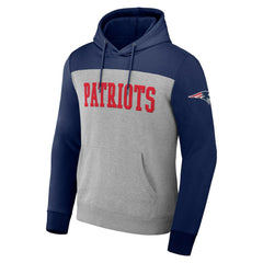New England Patriots Fanatics NFL x Darius Rucker Collection Color Blocked Pullover Hoodie
