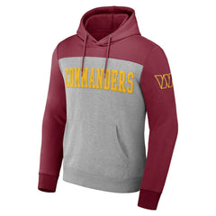 Washington Commanders Fanatics NFL x Darius Rucker Collection Color Blocked Pullover Hoodie