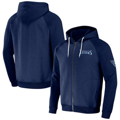 Tennessee Titans Fanatics NFL x Darius Rucker Collection Raglan Full-Zip Hoodie